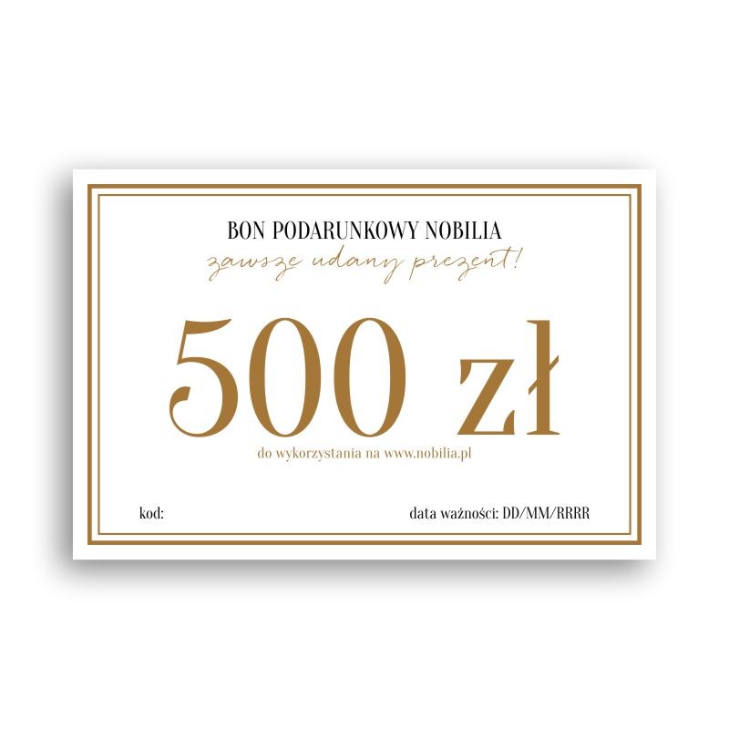 Bon Podarunkowy Nobilia 500 zł