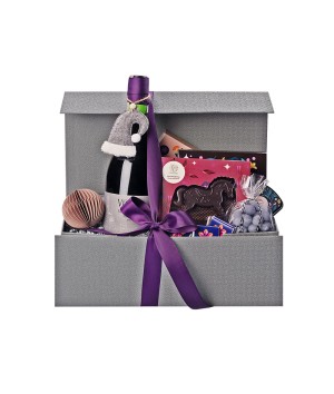 Ovocnie Kuferek Lawendowy Xmas