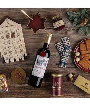 Choco Maya Kuferek Adwentowy z serii z Serii Nobilia i Robert Mielżyński Polecają Xmas