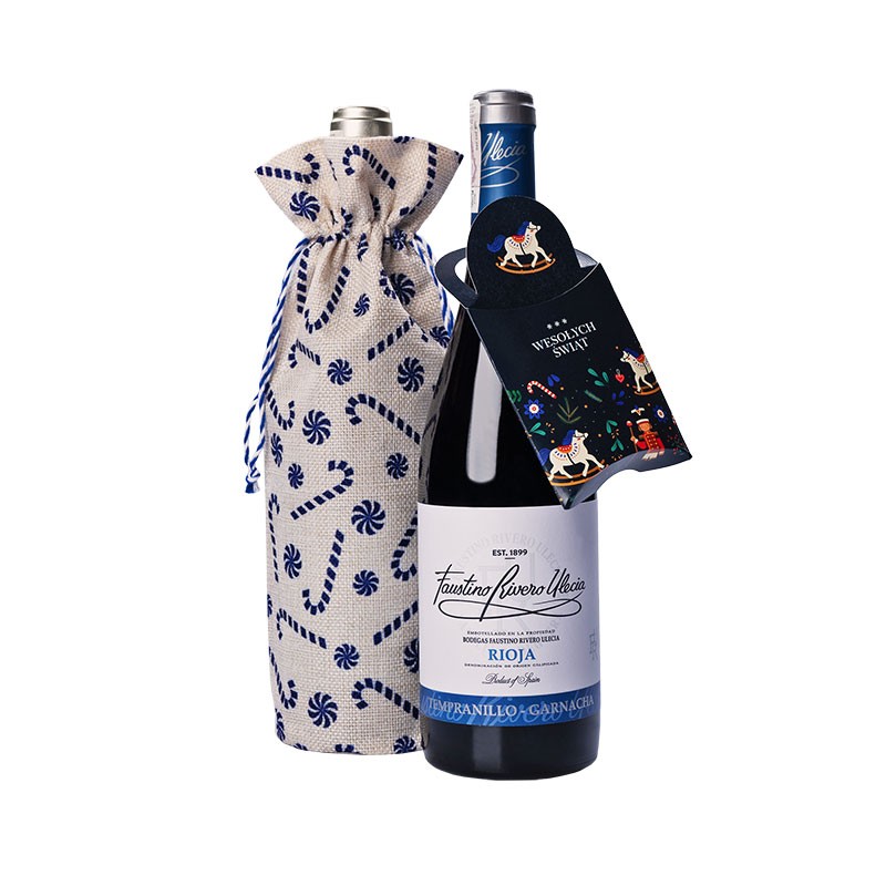 Sakiewka Prezentowa Rioja Xmas