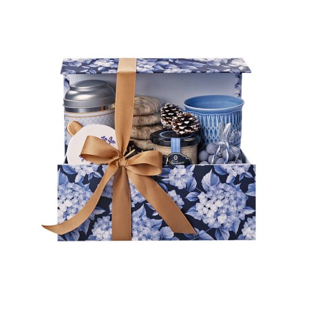 Ćmielów Kuferek Prezentowy Szafirowy Xmas