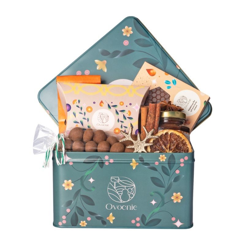 Ovocnie Puszka Prezentowa Orangette Xmas