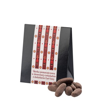 Skórka pomarańczowa w czekoladzie Earl Grey 30 g